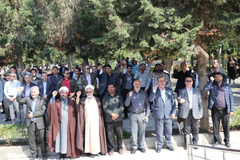 اعلام انزجار دانشگاهیان دانشگاه مازندران به حملات ددمنشانه رژیم اشغالگر صهیونیستی و همدردی با مردم مظلوم غزه
